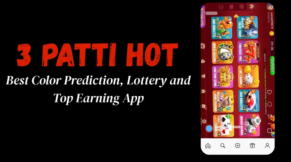 3 Patti Hot Game interface screenshot